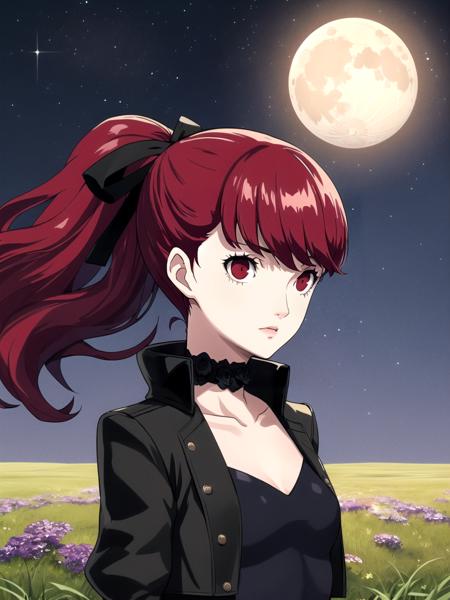 3003972055-masterpiece, best quality, 1girl, solo, dsviolet, red hair, long hair, ponytail, red eyes, black ribbon, hair ribbon, black leot.png